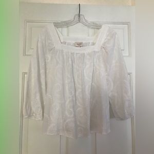 White blouse by segal